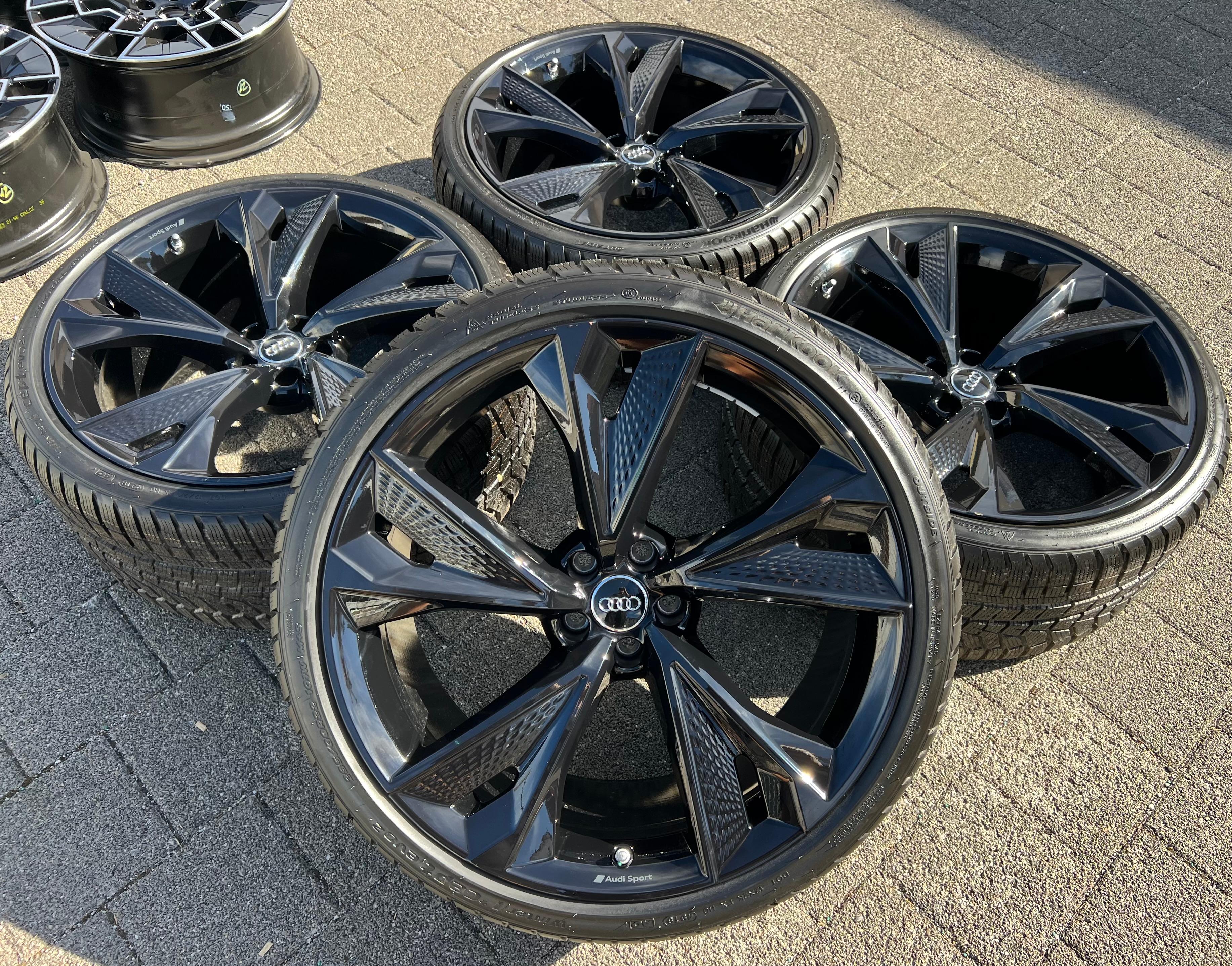 4 ORIGINAL 22" ALU WINTERRÄDER AUDI RS6 4K RS7 4K0601025DG 285/30R22 101W HANKOOK