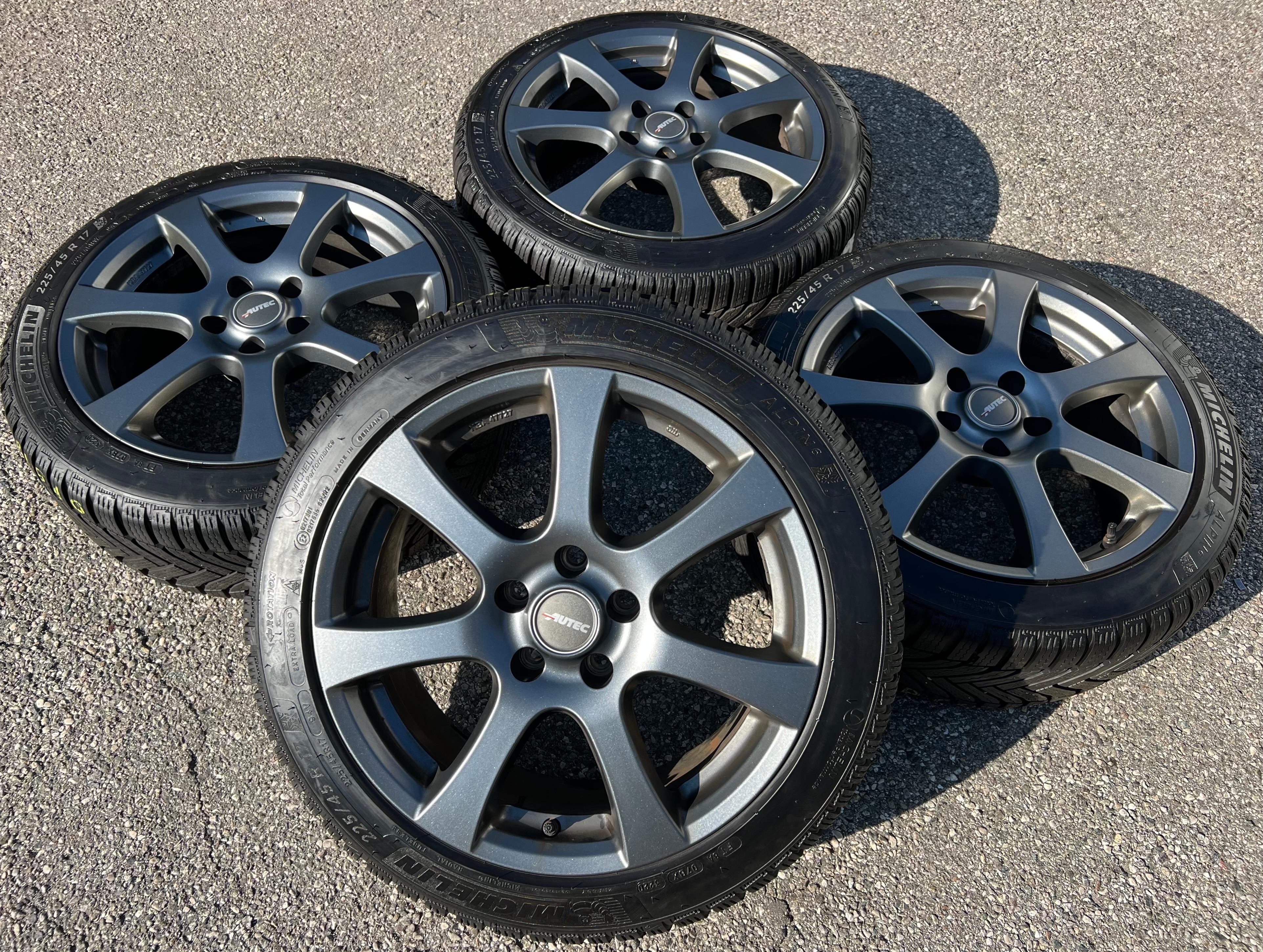 17" ALU WINTERRÄDER ALFA ROMEO 159 BRERA GIULETTA OPEL ASTRA VECTRA ZAFIRA FIAT CROMA FREIHAUS