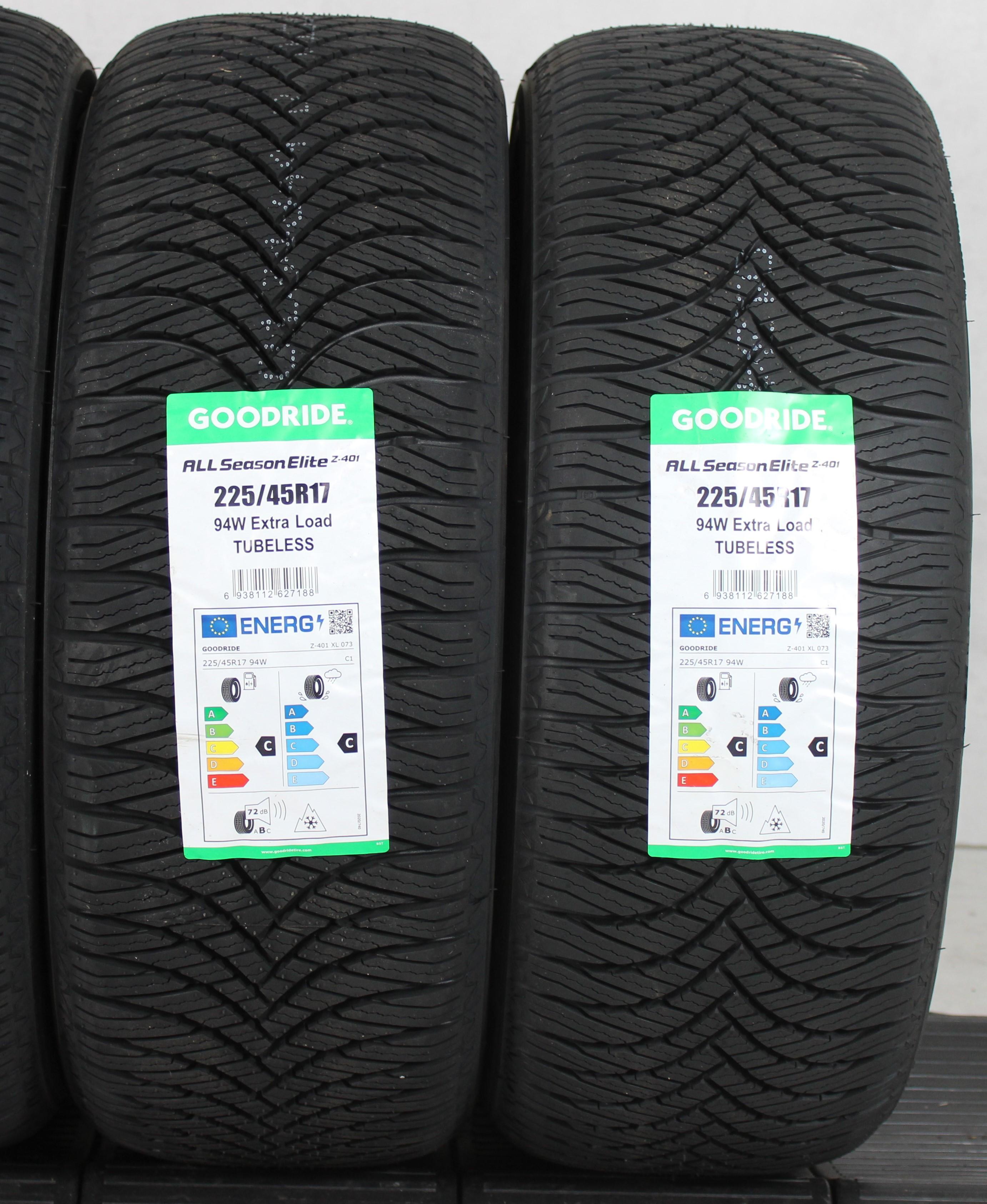 2 x 225/45R17 94W Ganzjahresreifen Goodride Z-401 All SeasonElite 2023 ...