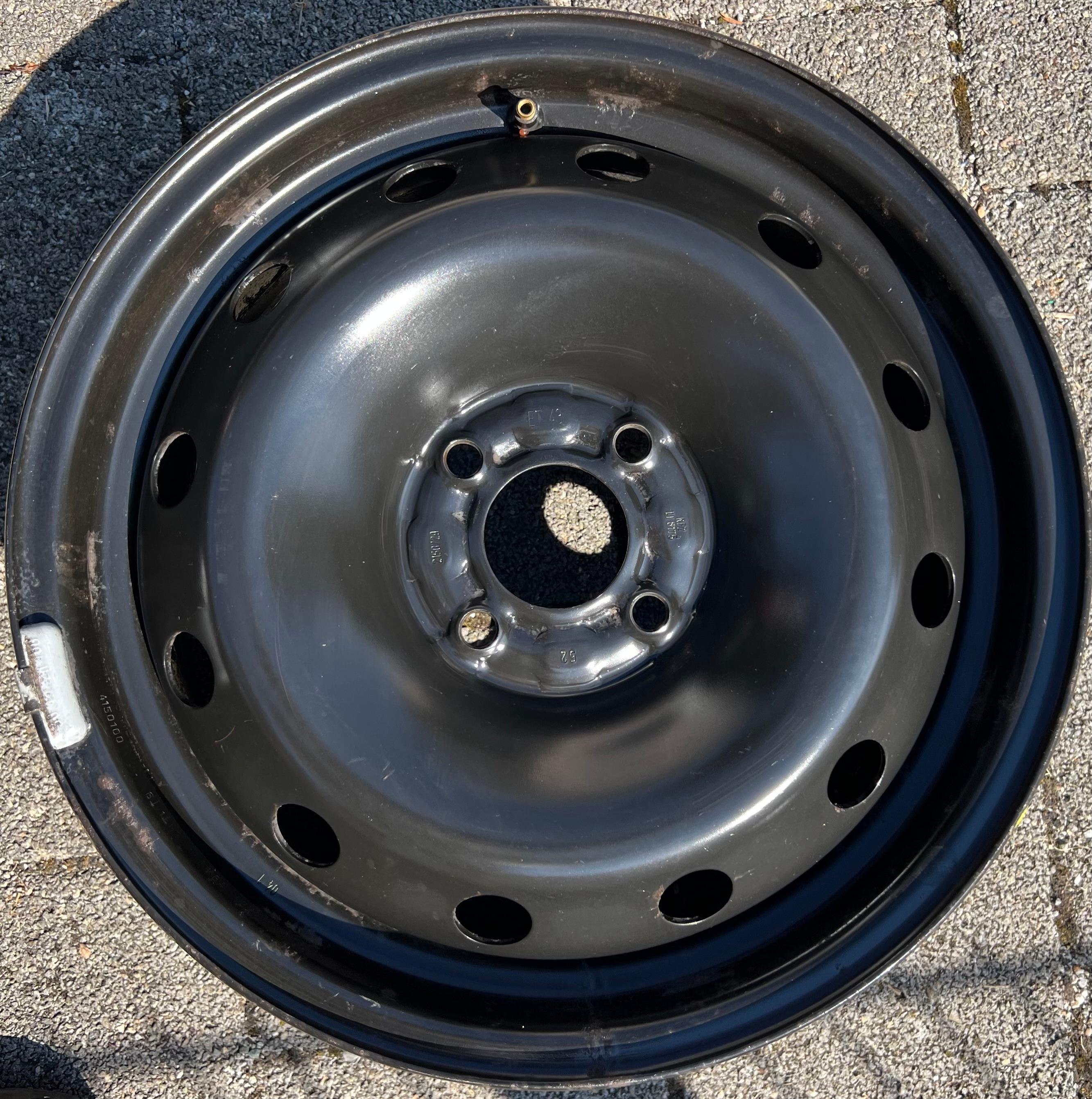 1 X FELGE 15" STAHLFELGE RENAULT CLIO II B RENAULT MEGANE 6x15 ET43 FREIHAUS