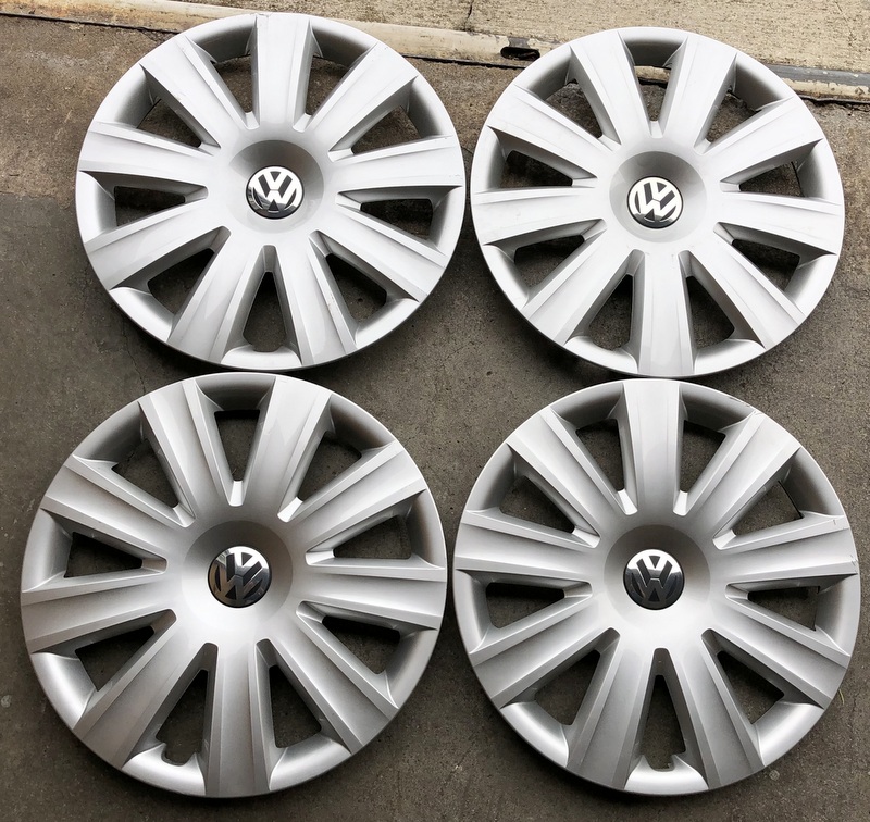 4 Original 16" Kunststoffradkappen VW Sharan Tiguan 7N0601147