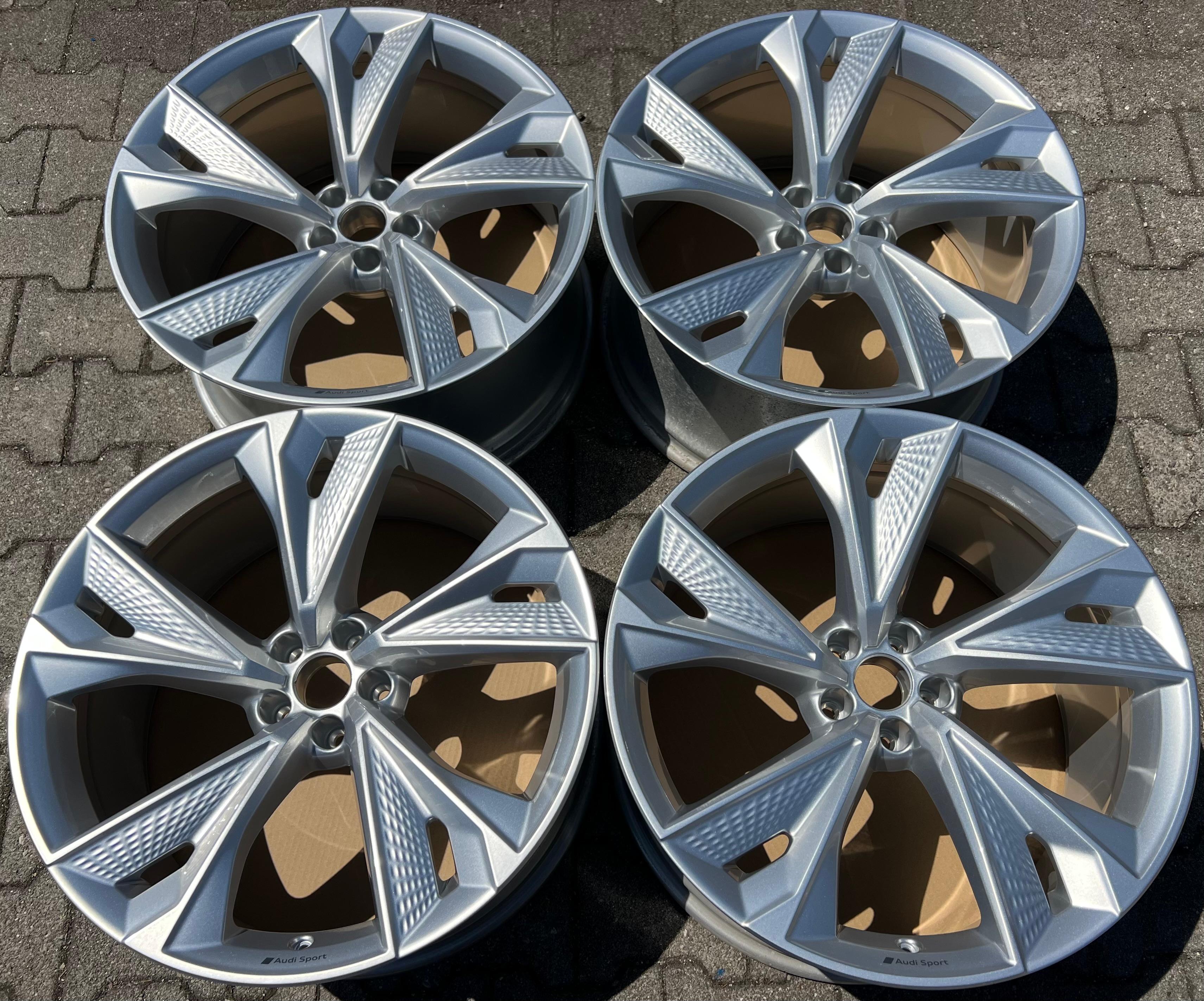 4 JANTES ORIGINALES 22" ALU AUDI RS6 RS7 4K F2 C8 3 4K0601025AT 10,5x22 ET19