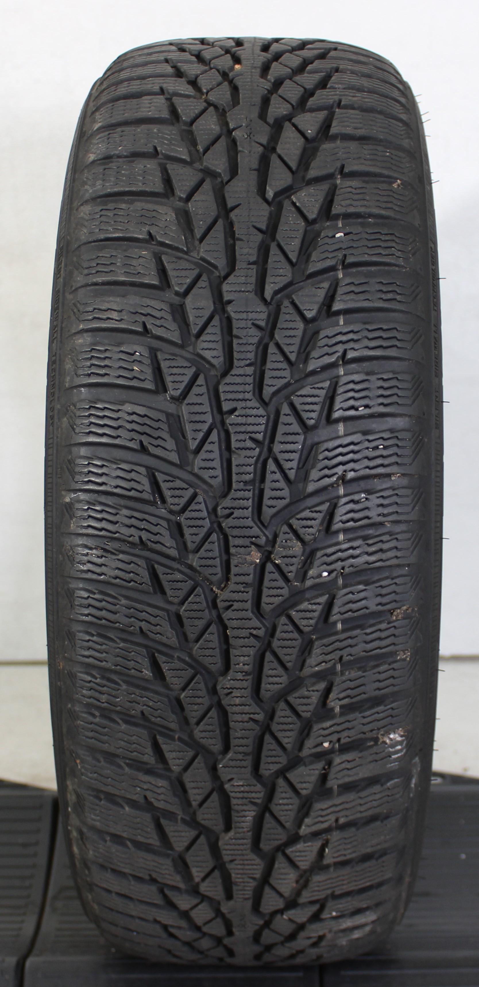 1 x 205/55R16 91H Winterreifen Nokian WR D4 6-6,5mm 2021