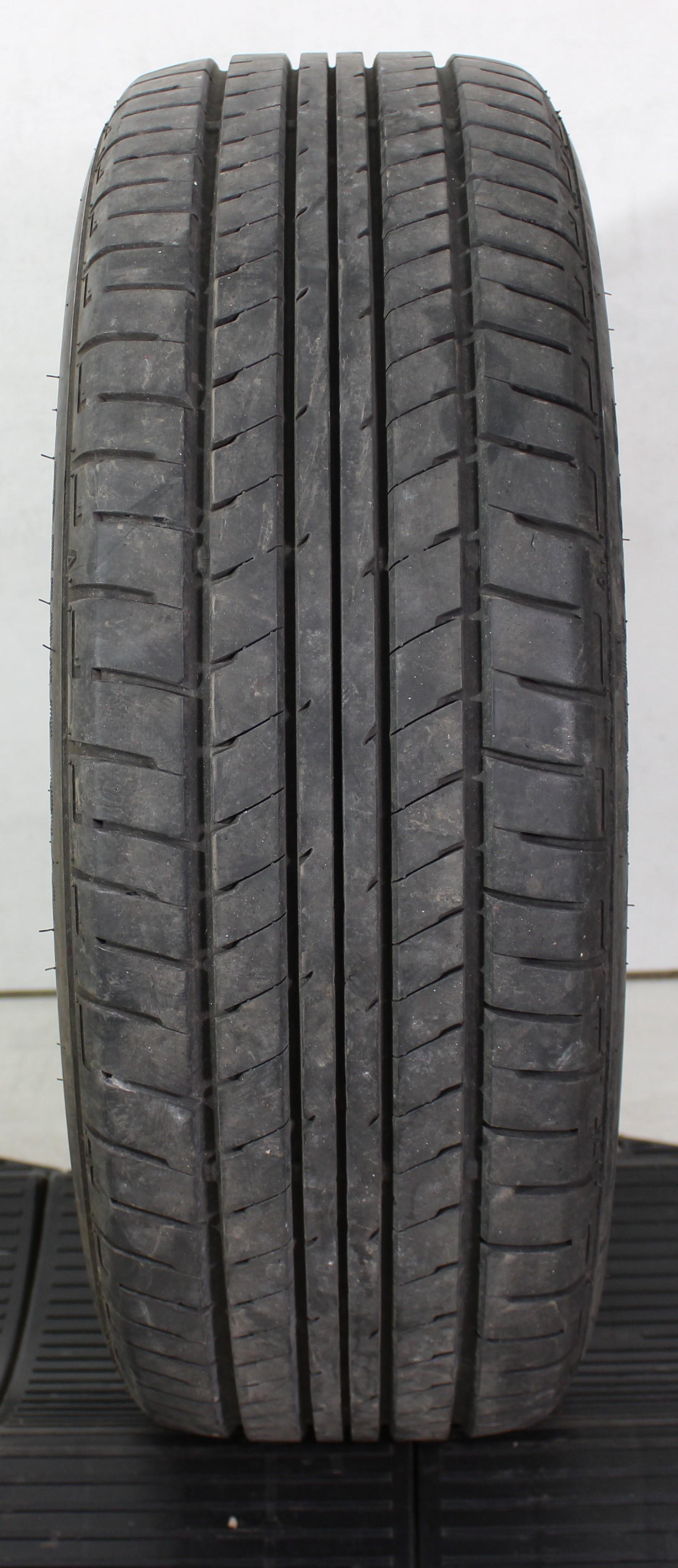 1 x 195/55R16 87V Sommerreifen Dunlop Sport Bluresponse in der Mitte 7mm und auf den Schultern 6mm. 2013