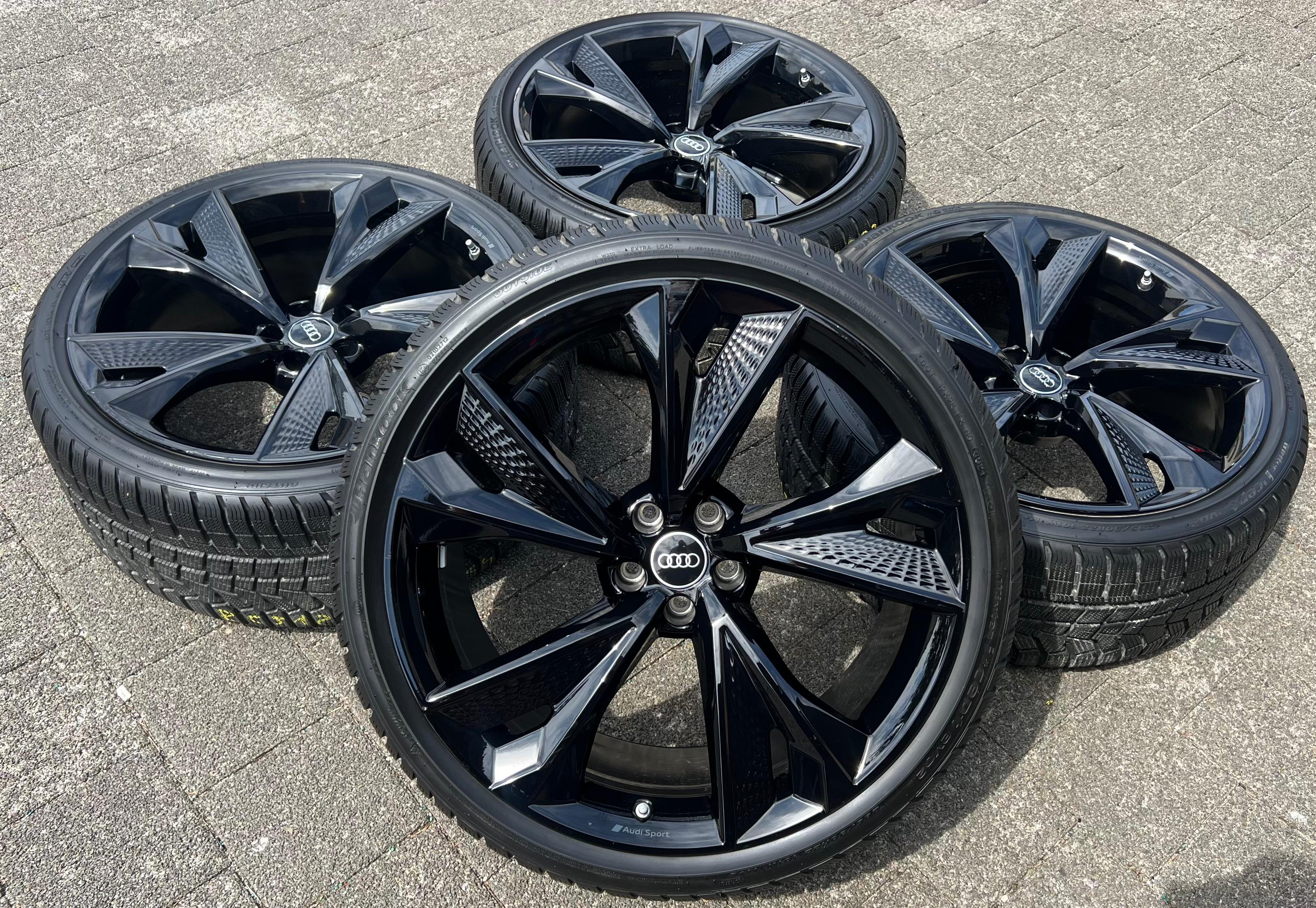 4 ORIGINAL 22" ALU WINTERRÄDER AUDI RS6 4K RS7 4K0601025DG 285/30R22 101W HANKOOK