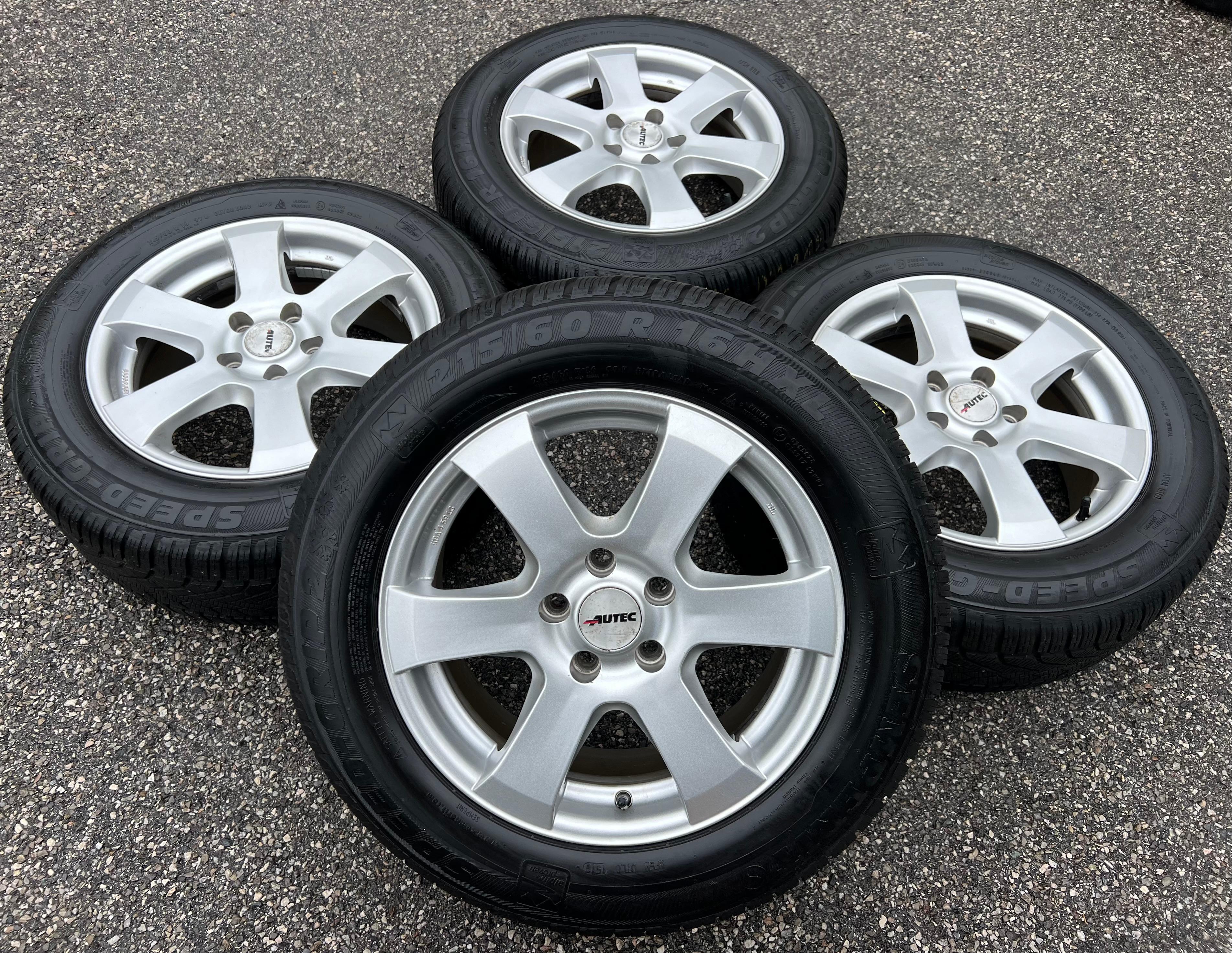 4 ALU 16" WINTERRÄDER PEUGEOT 508 607 215/60R16 99H SEMPERIT FREIHAUS