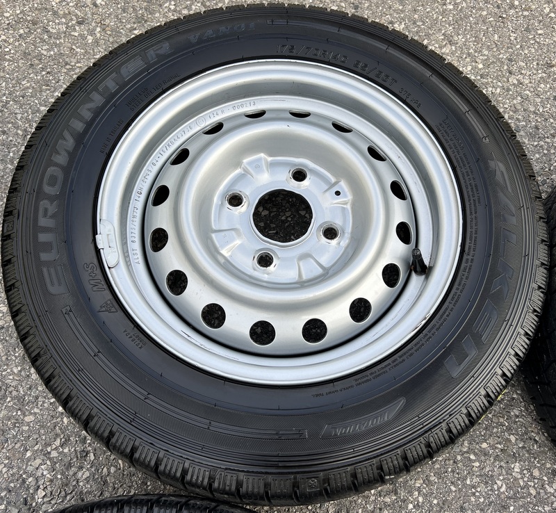 4 14" Stahl Winterräder Nissan NV200 M20M M20N 2021