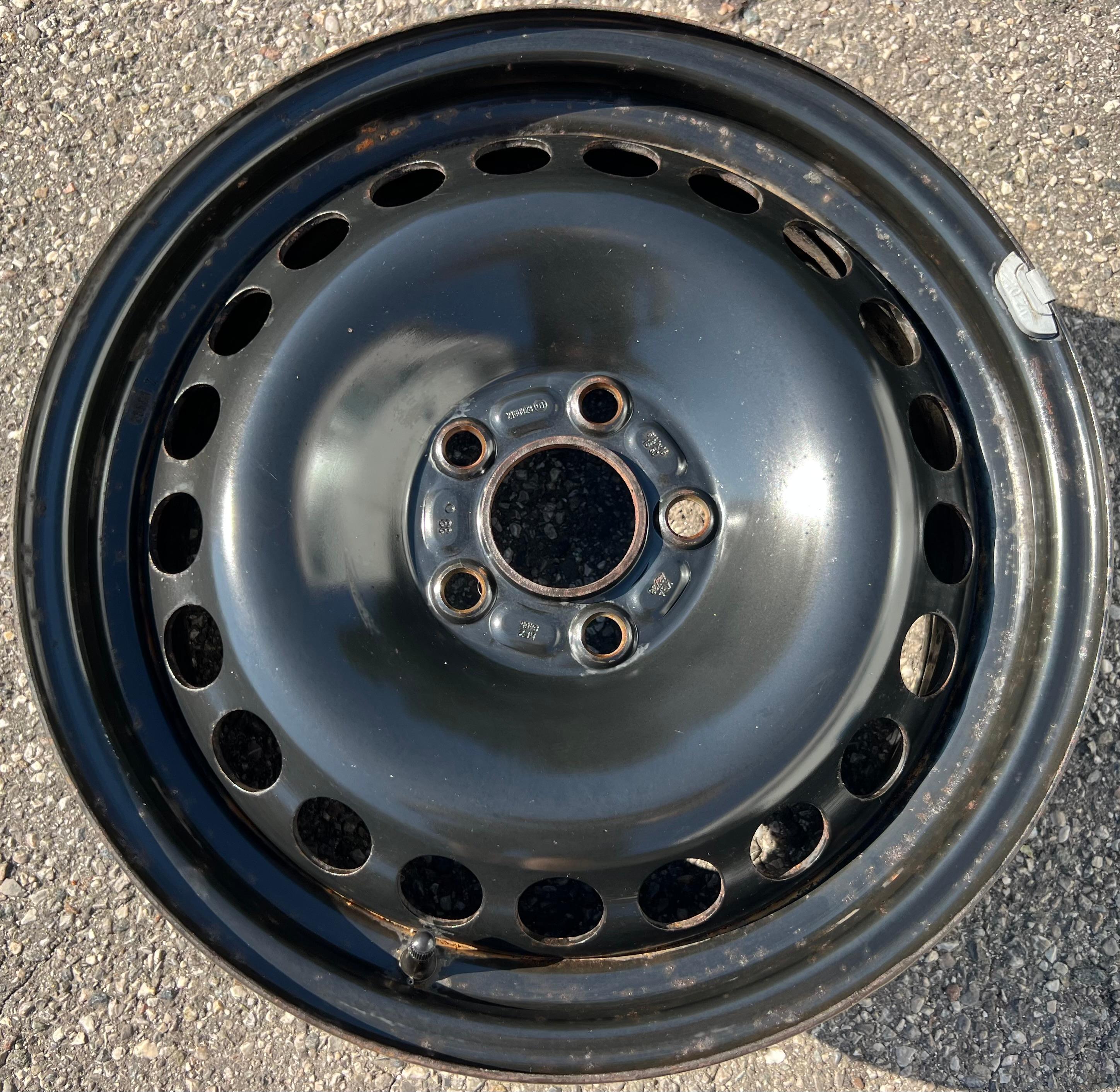 1 X FELGE 16" STAHLFELGE 6,5x16 ET50 FORD S-MAX GALAXY 5x108 FREIHAUS