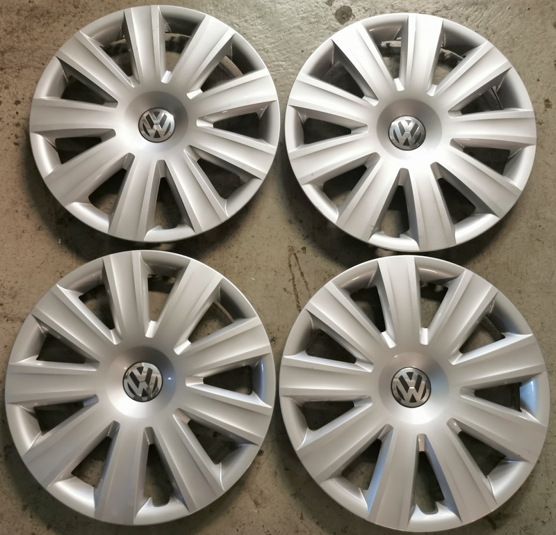 4 Original 16" Kunststoffradkappen VW Sharan Tiguan 7N0601147