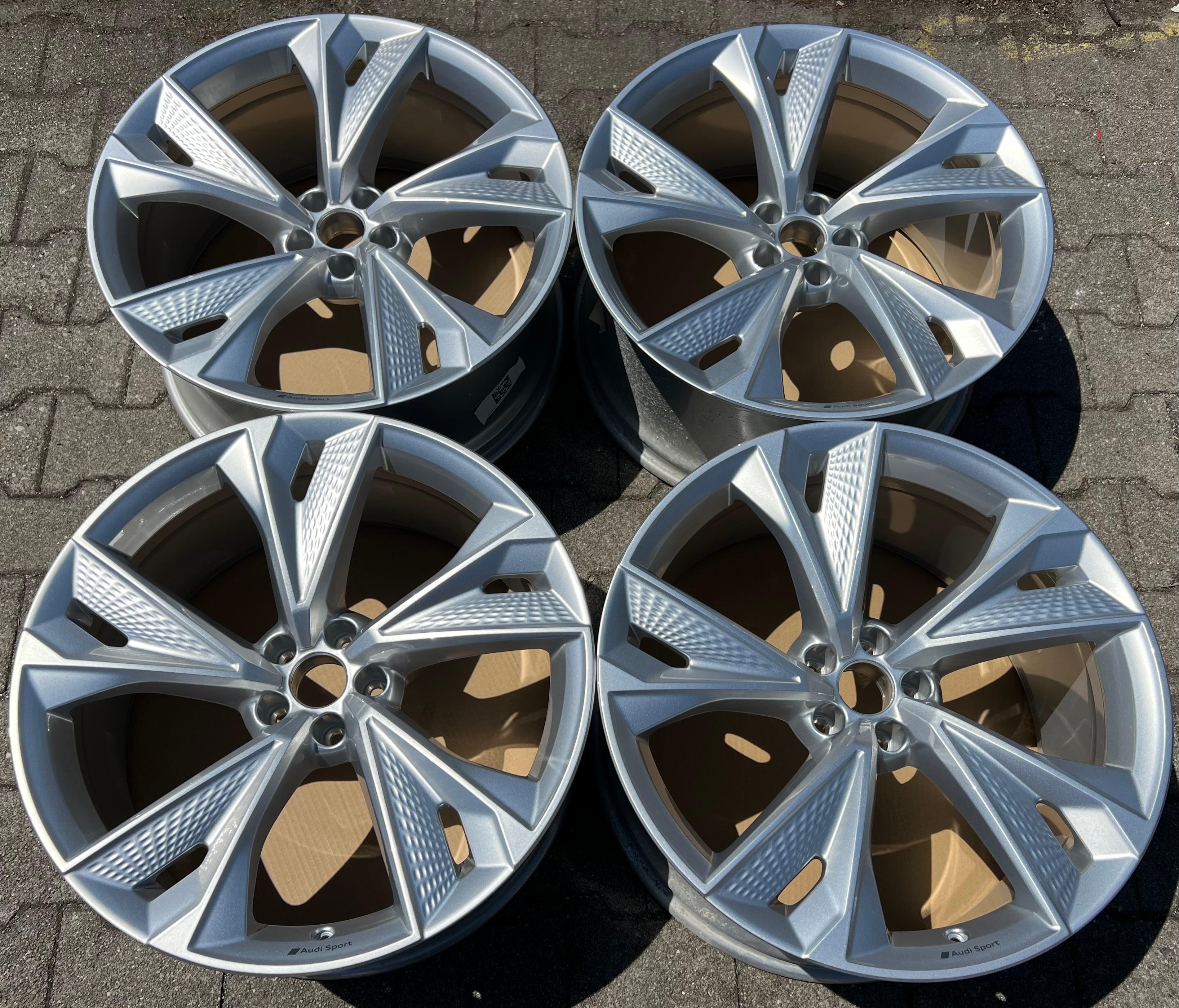 4 JANTES ORIGINALES 22" ALU AUDI RS6 RS7 4K F2 C8 3 4K0601025AT 10,5x22 ET19