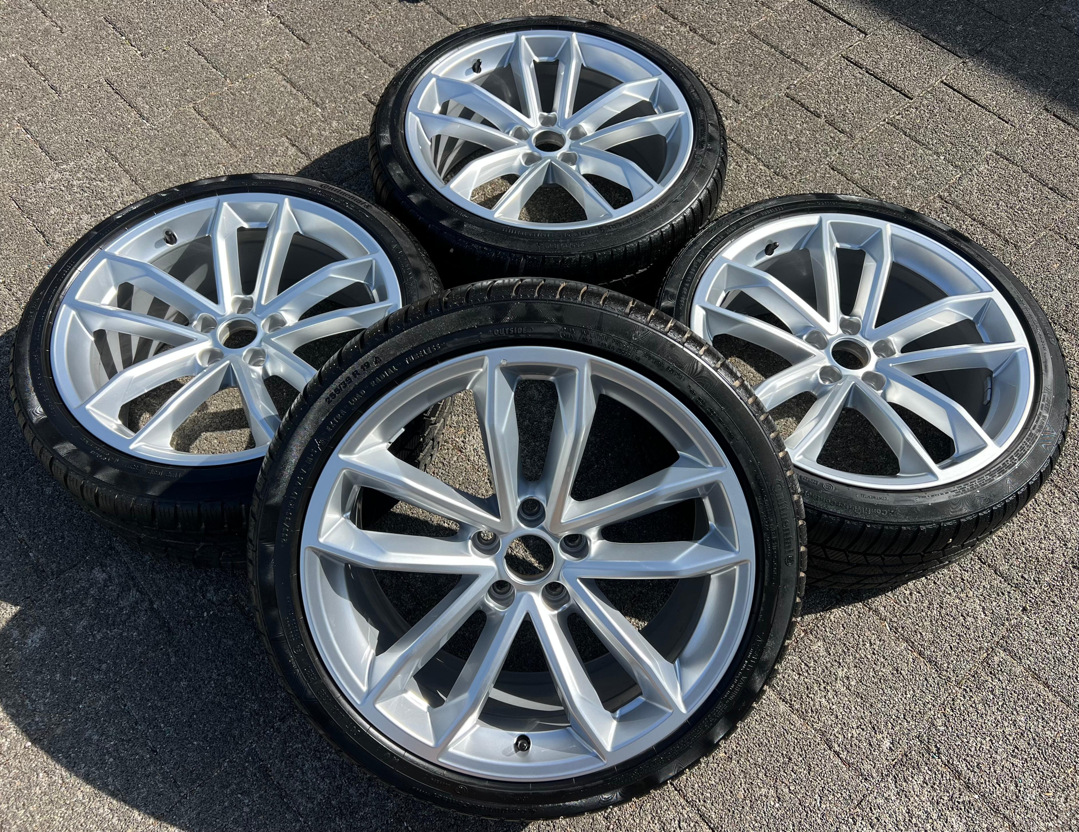 4 ORIGINAL 19" ALU WINTERRÄDER AUDI A5 S5 8W F53 F57 255/35R19 96V 8W0601025DG 4 ORIGINAL 19" ALU WINTERRÄDER AUDI A5 S5 8W F53 F57 255/35R19 96V 8W0601025DG