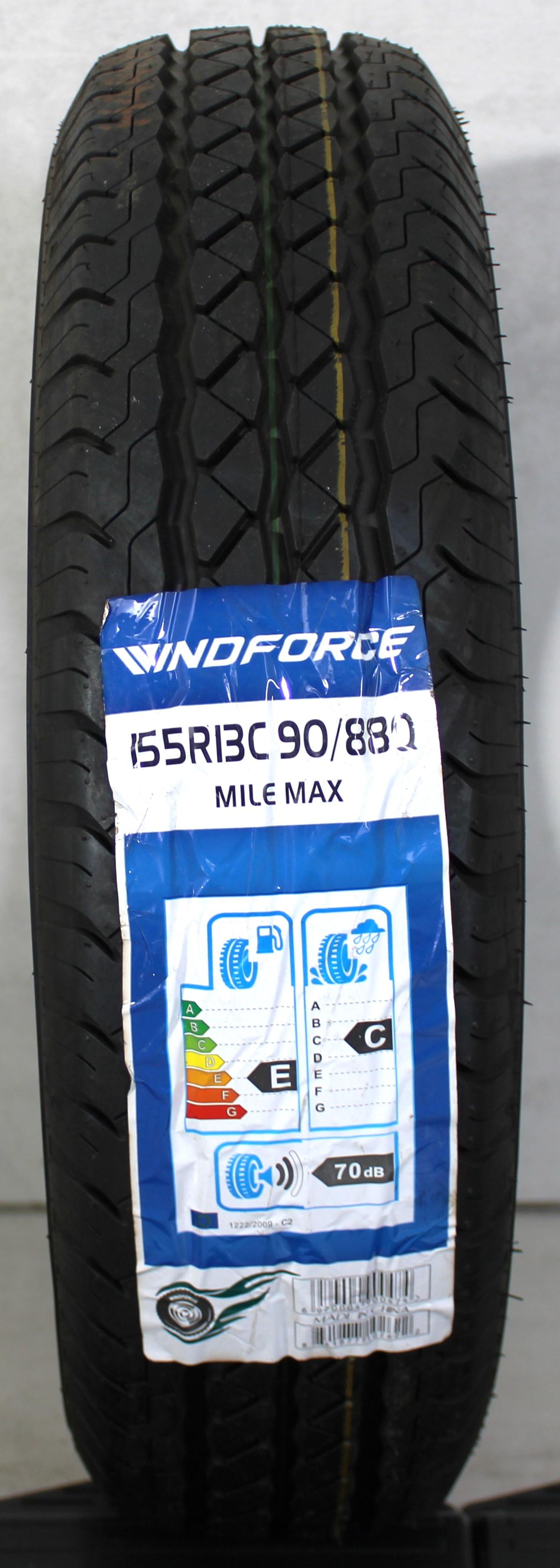 1 x 155R13C 90/88Q Sommerreifen Windforce Mile Max NEU 2020