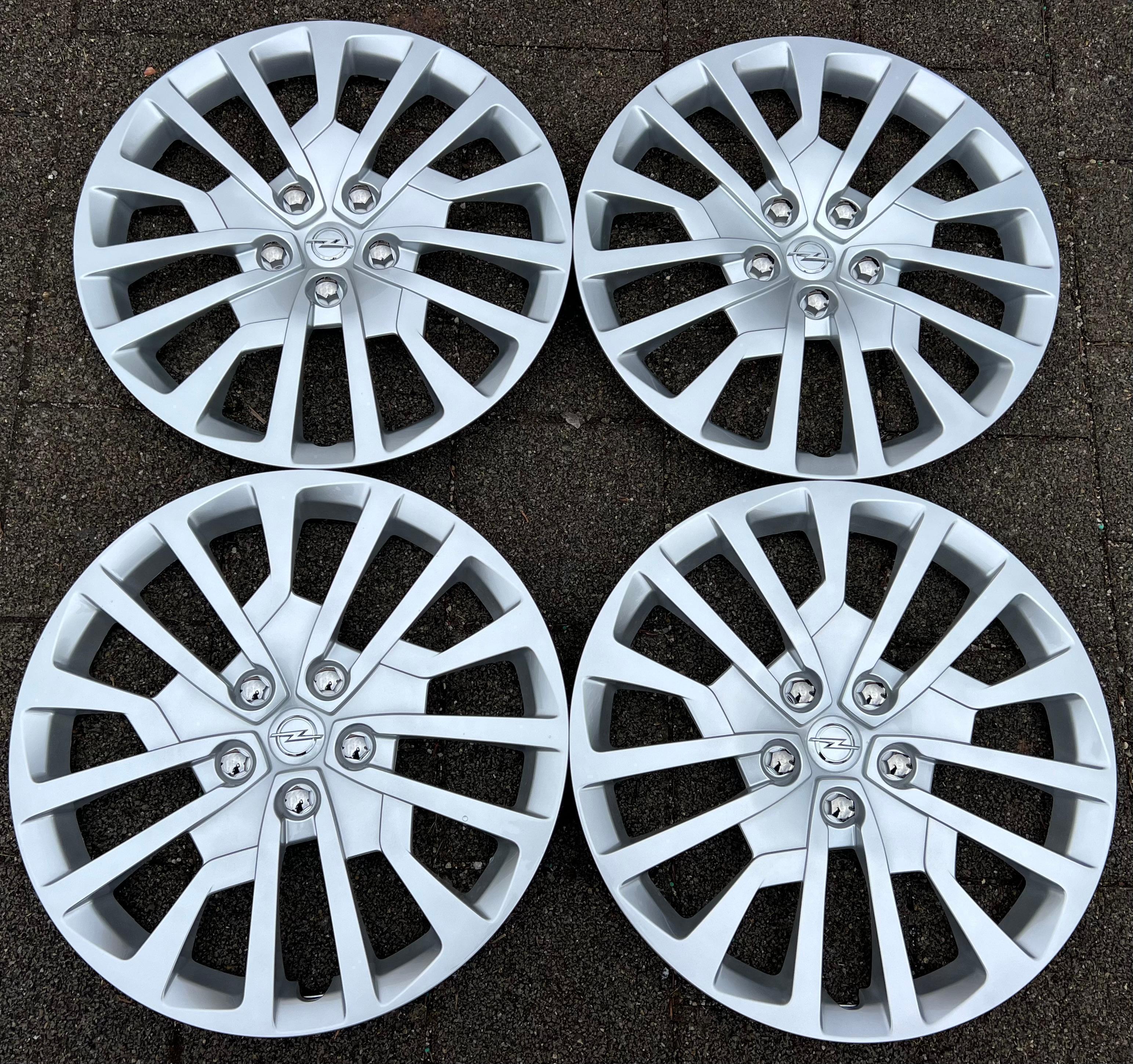 4 ORIGINAL 17" RADKAPPEN OPEL VIVAR C ZAFIRA LIFE 17 ZOLL 98336933TW NEU FREIHAUS