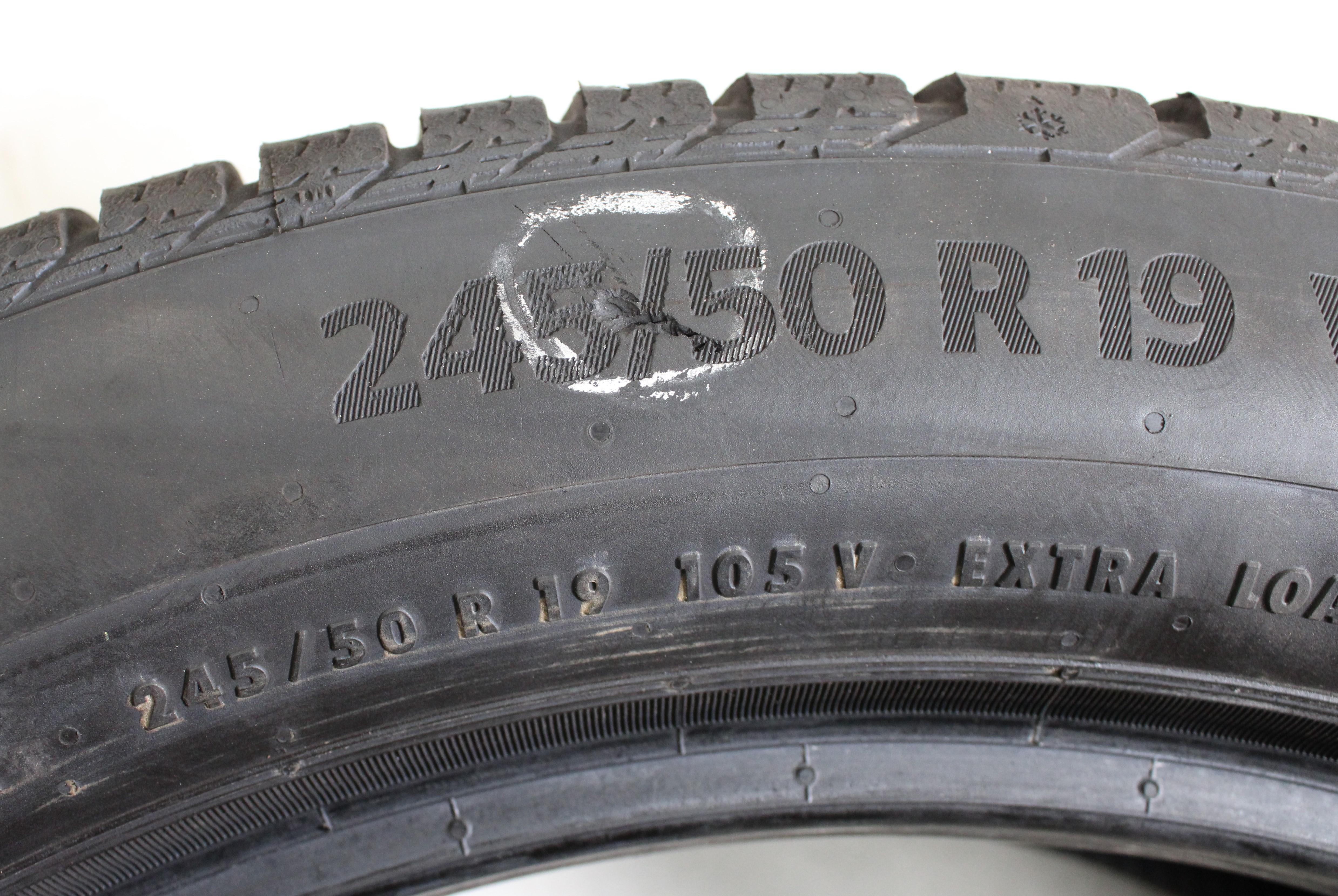 2 x 245/50R19 105V Winterreifen Continental Winter Contact TS860S SSR ...