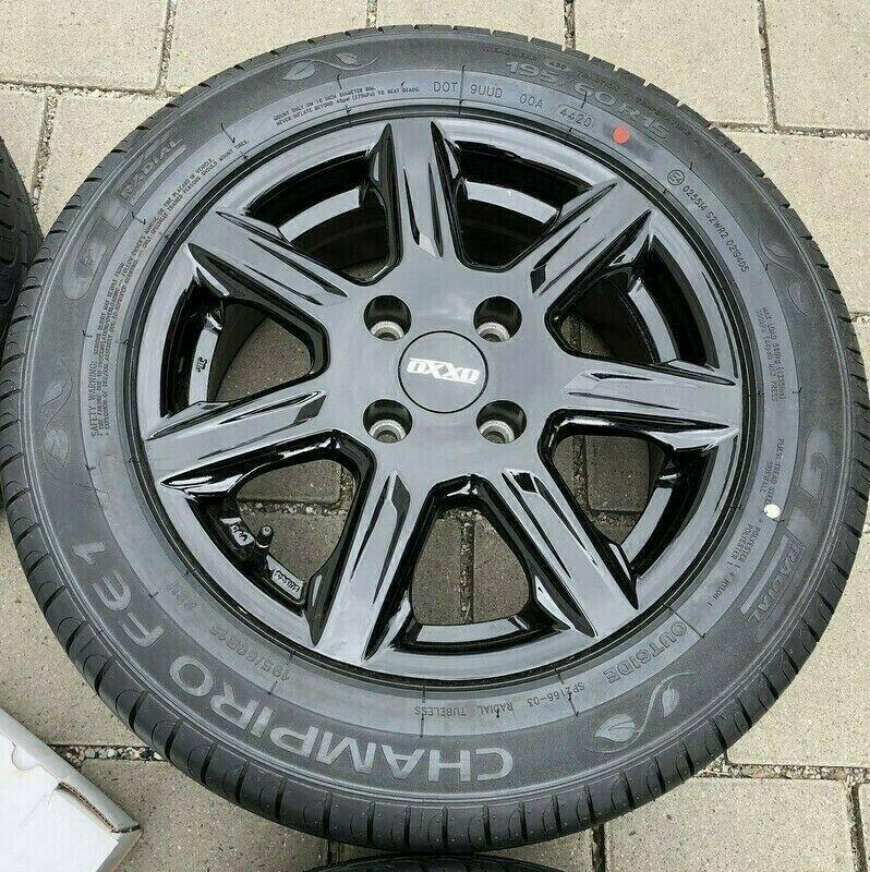 4 15" Alu Sommerräder Ford Fiesta JGH JHH Fusion JU2 RDKS 2020