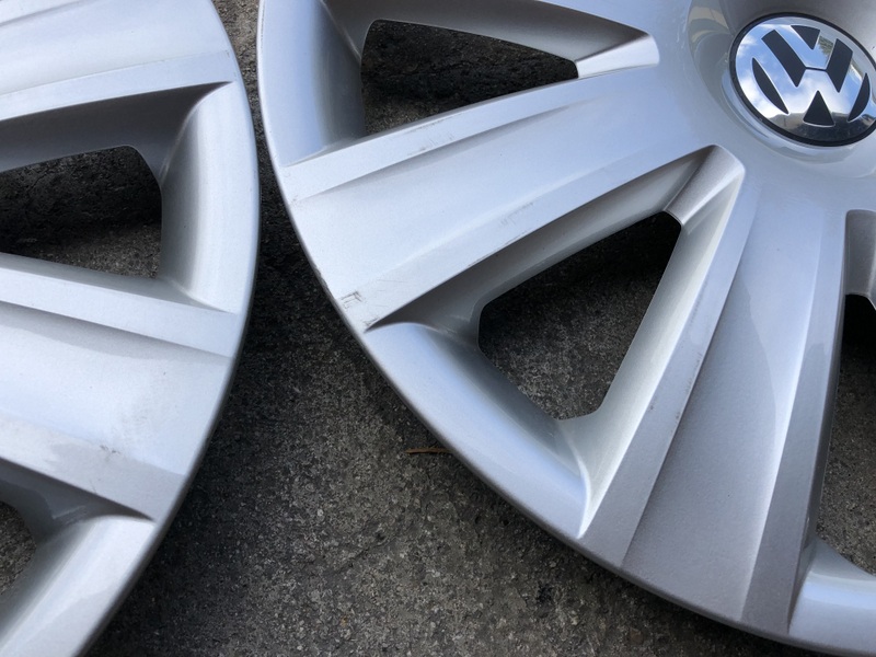 4 Original 16" Kunststoffradkappen VW Sharan Tiguan 7N0601147