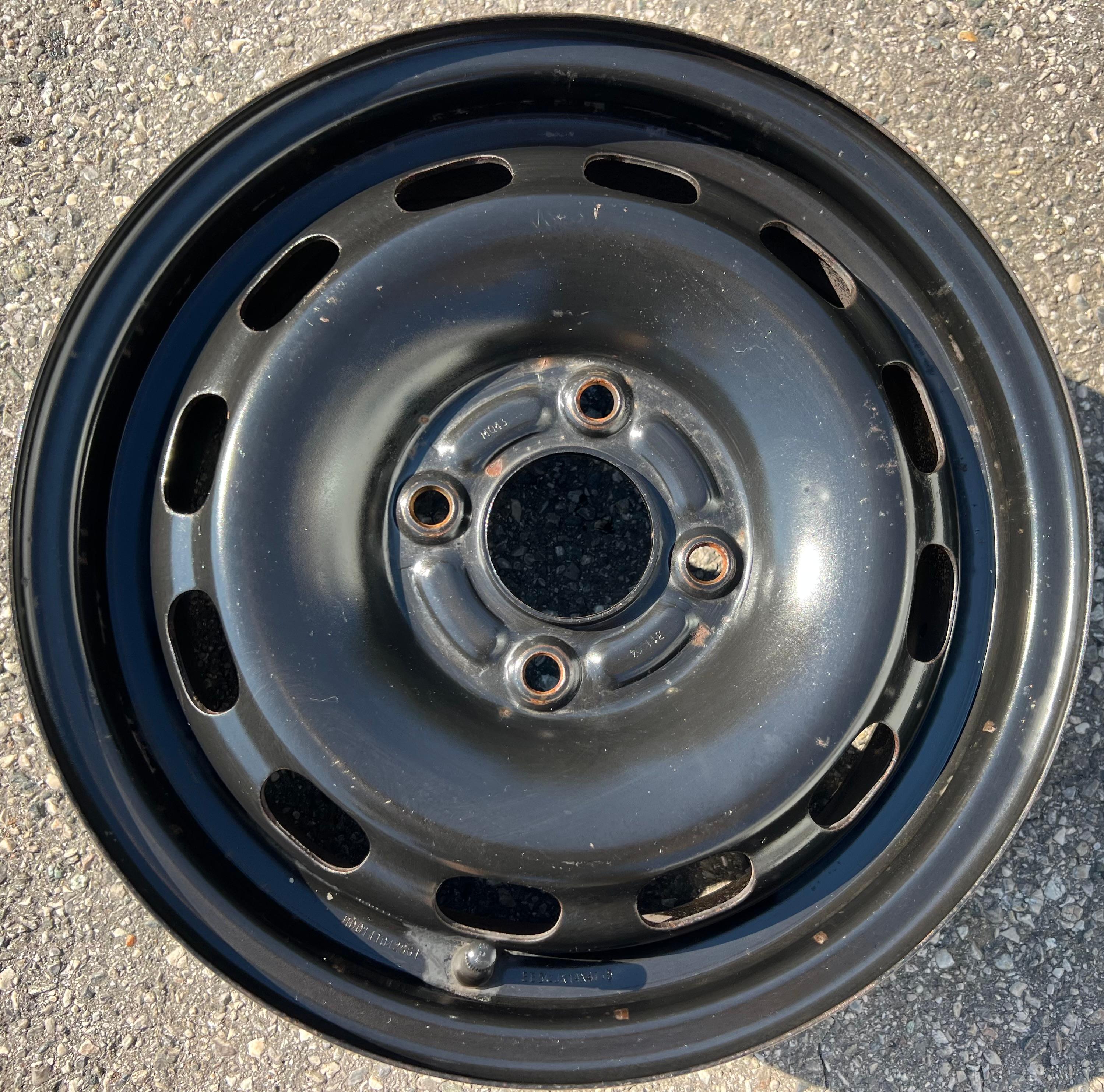 1 X FELGE 14" STAHLFELGE MAZDA 2 FORD FIESTA FUSION 5,5x14 ET47,5 FREIHAUS