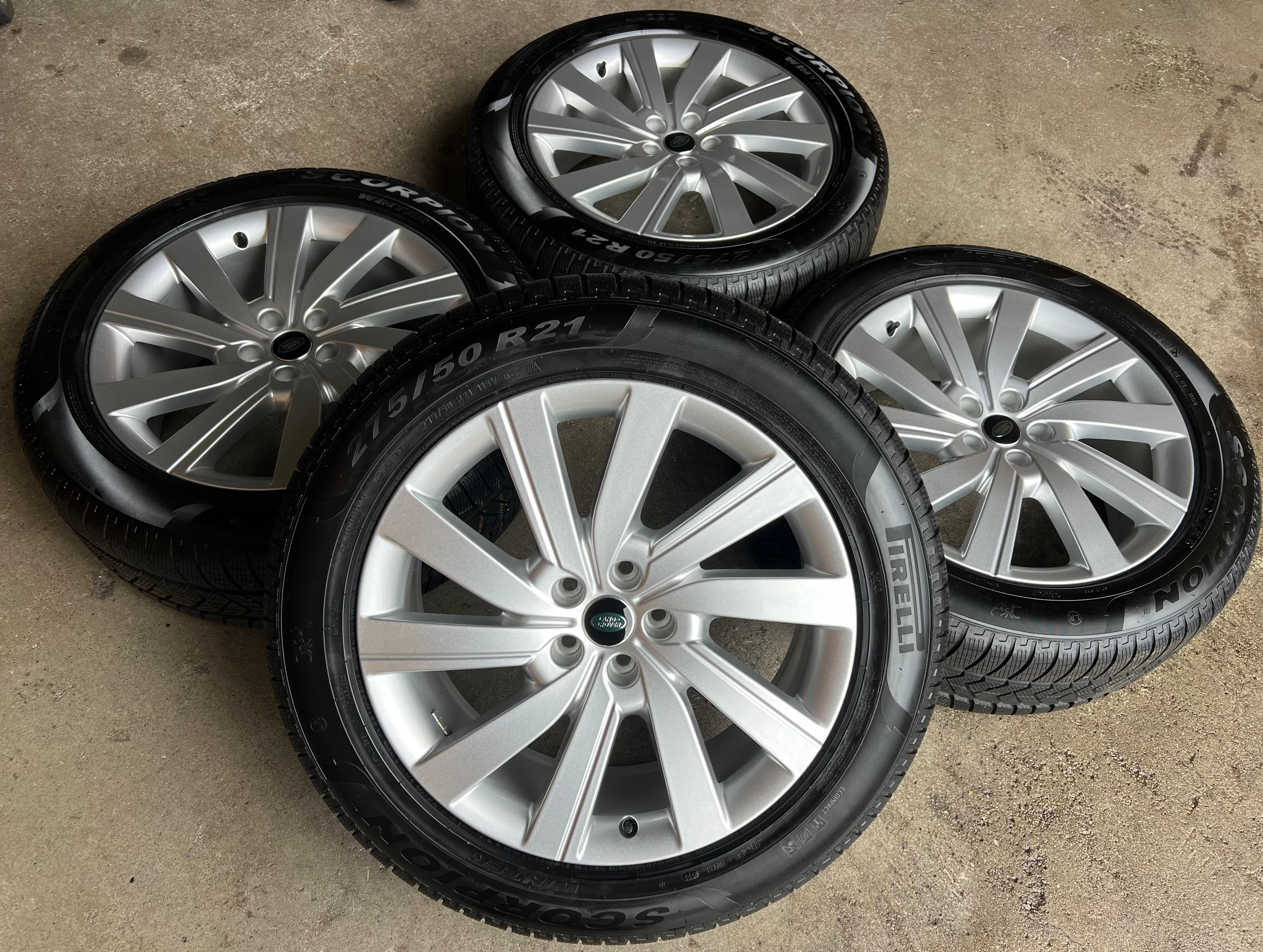 4 ORIGINAL 21" ALU WINTERRÄDER LAND RANGE ROVER L460 275/50R21 113V RDKS FREIHAU