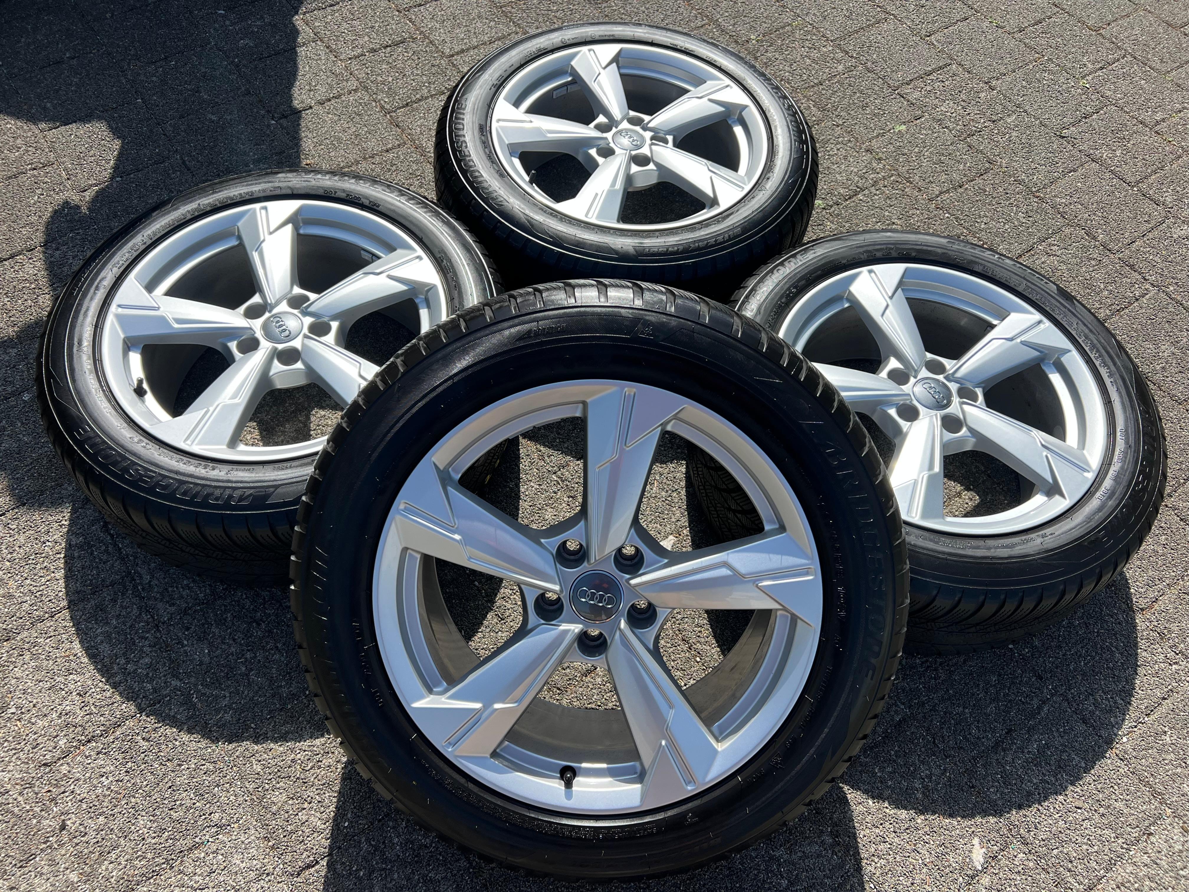 4 ORIGINAL 18" ALUFELGEN FELGEN AUDI A6 4K F2 C8 4K0601025D 8x18 ET39 FREIHAUS