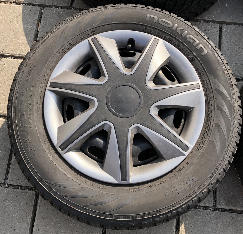 4 14" Stahl Winterräder Seat Ibiza 6J Toledo NH Skoda Rapid NH VW Polo 6R 2016