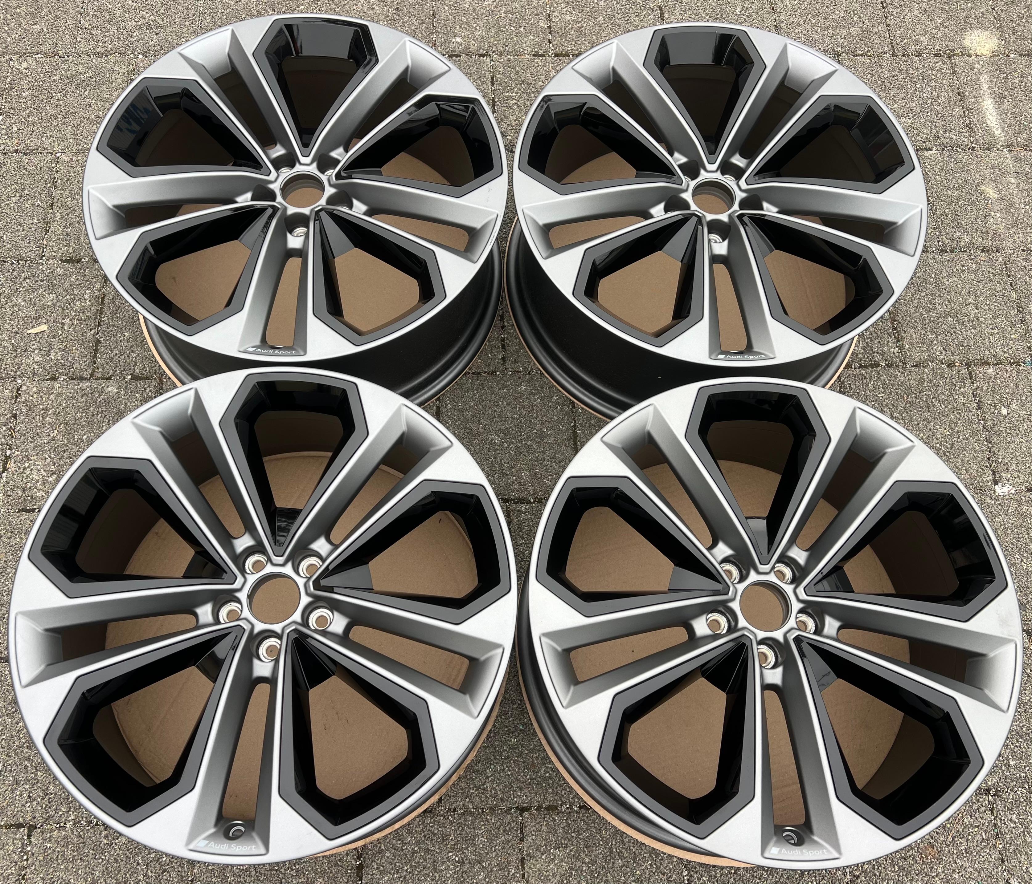 4 ORIGINAL 21" ALUFELGEN AUDI A6 ALLROAD 4K 4AH 4K9601025F 8,5x21 ET37