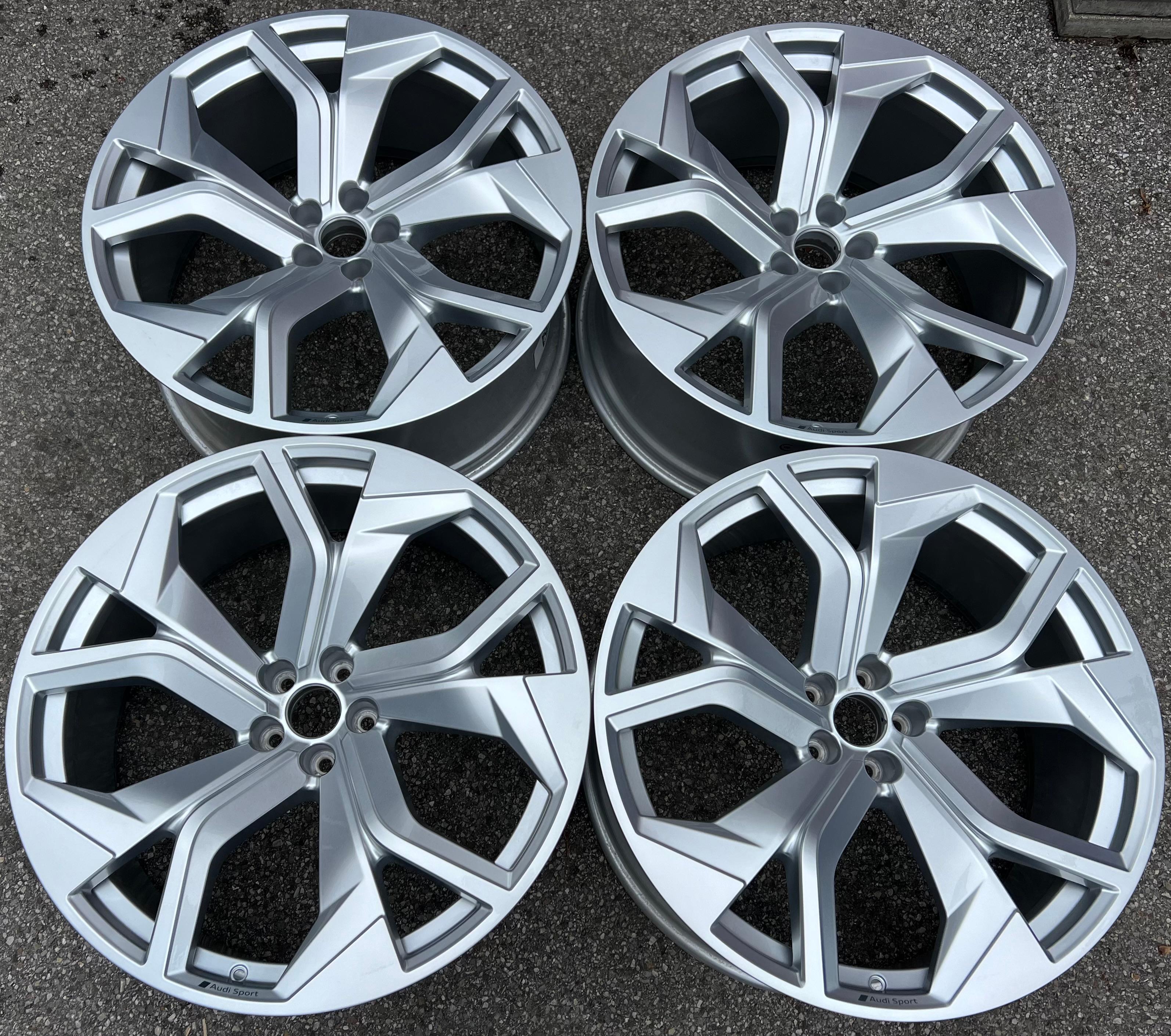 4 JANTES ORIGINALES 23" ALU AUDI Q8 4M8601025AF 10,5x23 ET18 JANTES FREEHAUS
