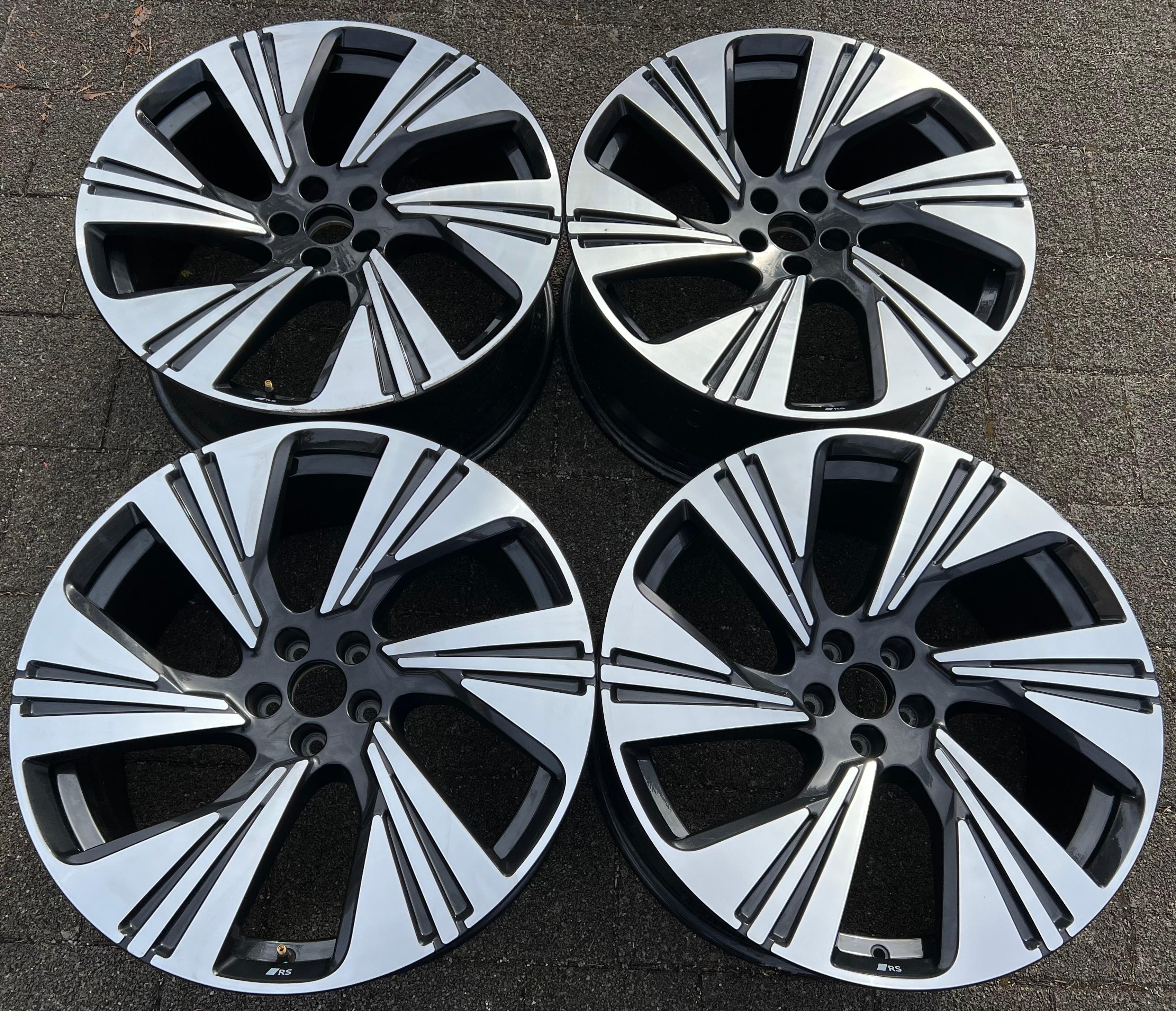 4 JANTES ORIGINALES 22" EN ALU AUDI E-TRON Q8 GE 4KE601025AM 9,5x22 ET36 FREIHAUS