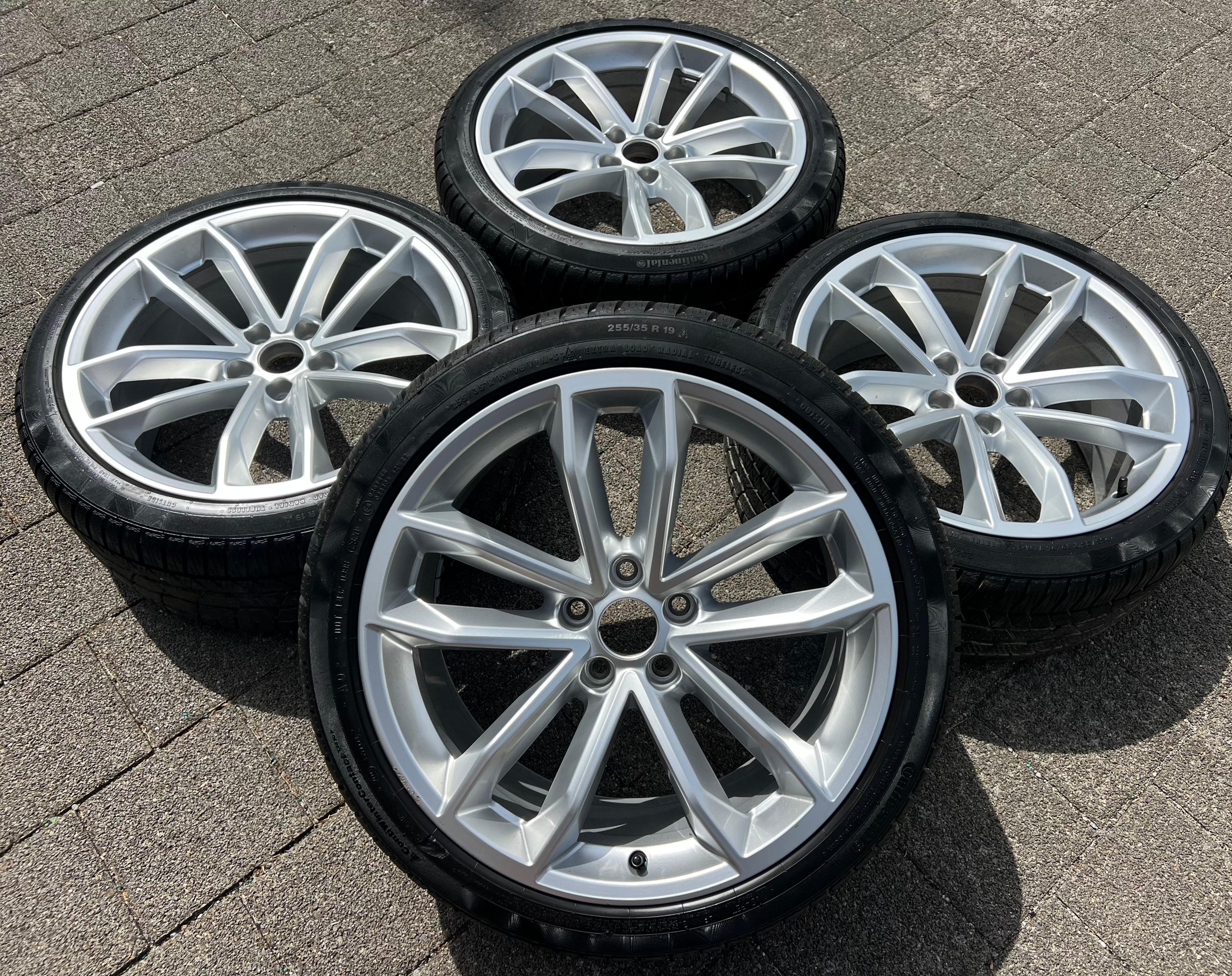 4 ORIGINAL 19" ALU WINTERRÄDER AUDI A5 S5 8W F53 F57 255/35R19 96V 8W0601025DG 4 ORIGINAL 19" ALU WINTERRÄDER AUDI A5 S5 8W F53 F57 255/35R19 96V 8W0601025DG